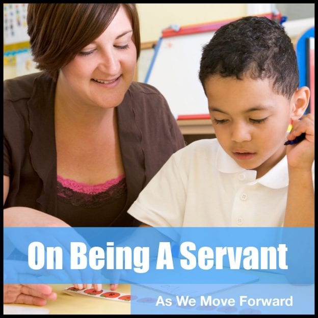 On Being A Servant