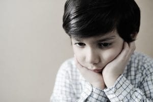 Child Moping